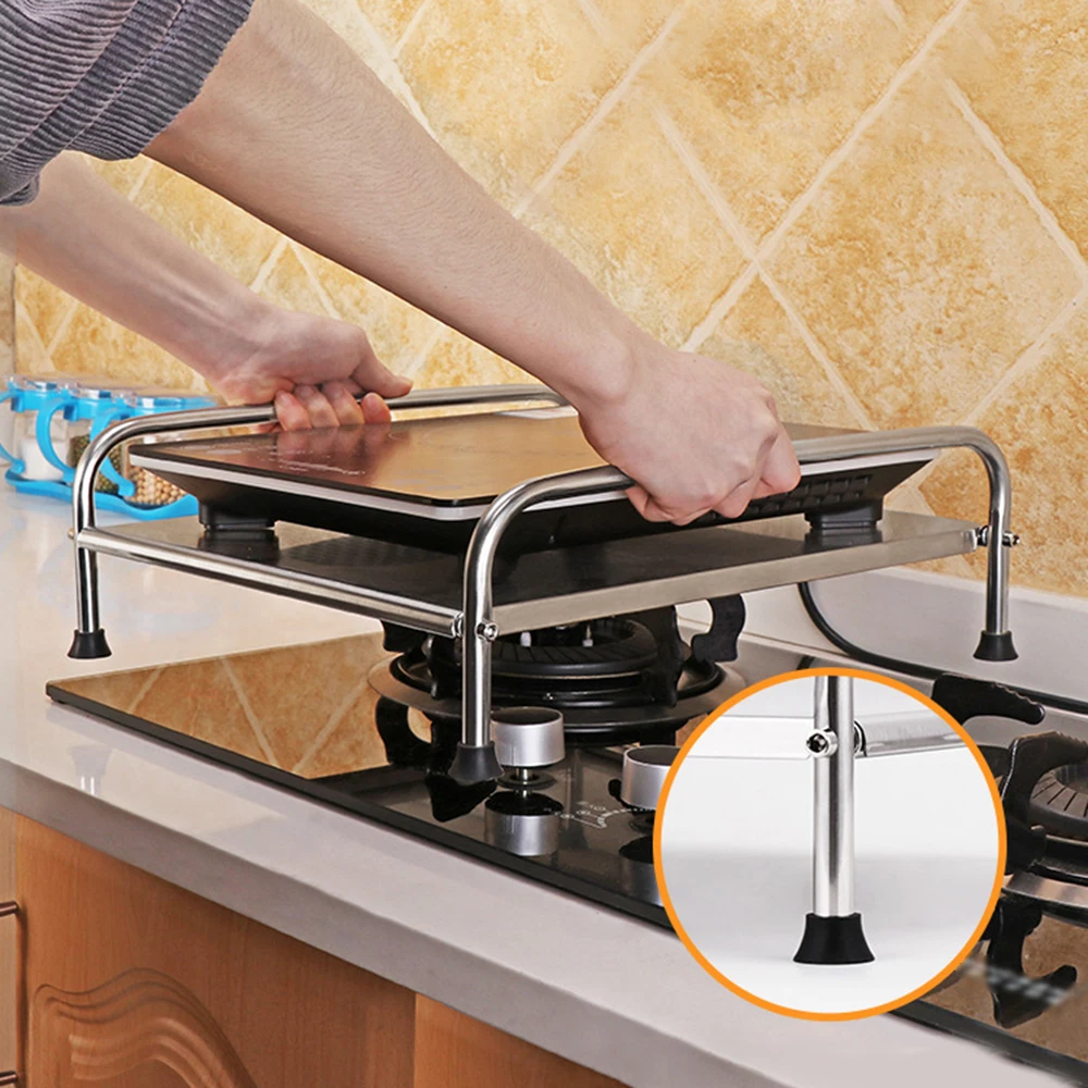 Stainless Steel Gas Burner Stove Stand Cooking Rack seasoning Bracket Cooking Rack Induction Cooker Rack kitchen Cooking holder
Stainless Steel Gas Burner Stove Stand Cooking Rack seasoning Bracket Cooking Rack Induction Cooker Rack kitchen Cooking holder