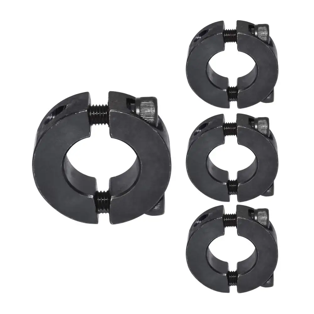 4Pcs Double Split Setscrew Shaft Collars Bore 1/4 3/8 1/2 5/8 3/4 7/8 1 Inches Double Split Shaft Collars Oxide Set Screw Style
4Pcs Double Split Setscrew Shaft Collars Bore 1/4 3/8 1/2 5/8 3/4 7/8 1 Inches Double Split Shaft Collars Oxide Set Screw Style