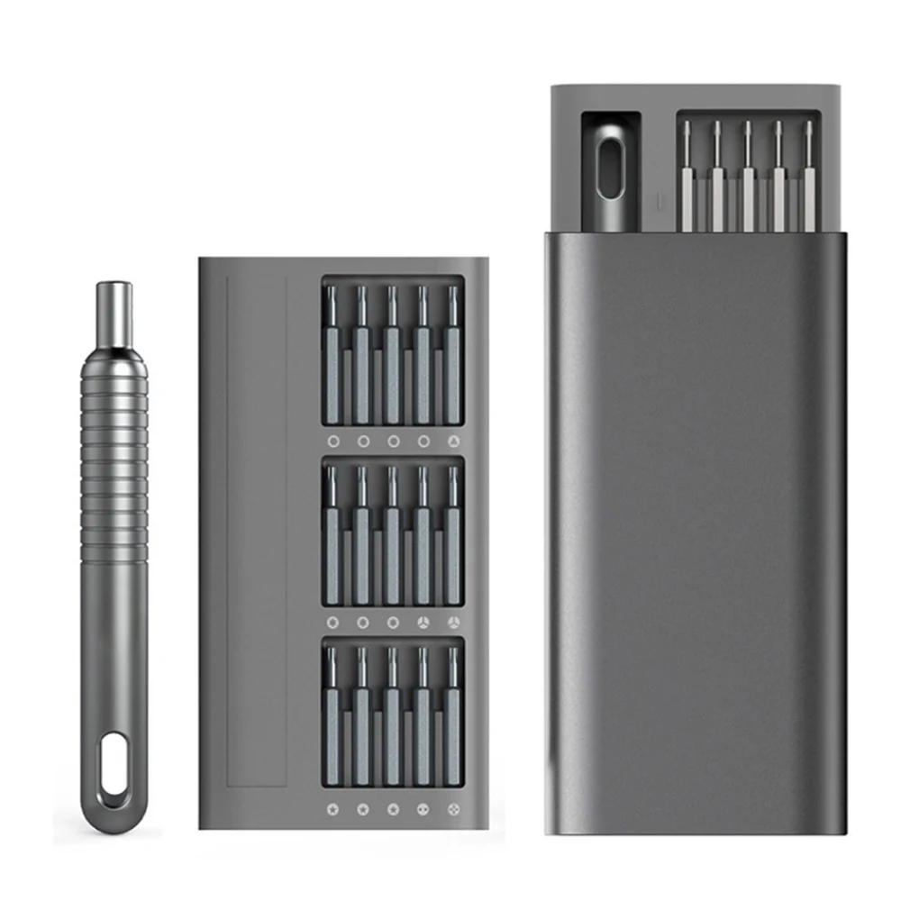 31 In 1 Precision Screwdriver Set Screw Driver Bit Magnetic Bits Precision Screwdrivers Handle Mobile PhoneRepair HandTools Kit
31 In 1 Precision Screwdriver Set Screw Driver Bit Magnetic Bits Precision Screwdrivers Handle Mobile PhoneRepair HandTools Kit