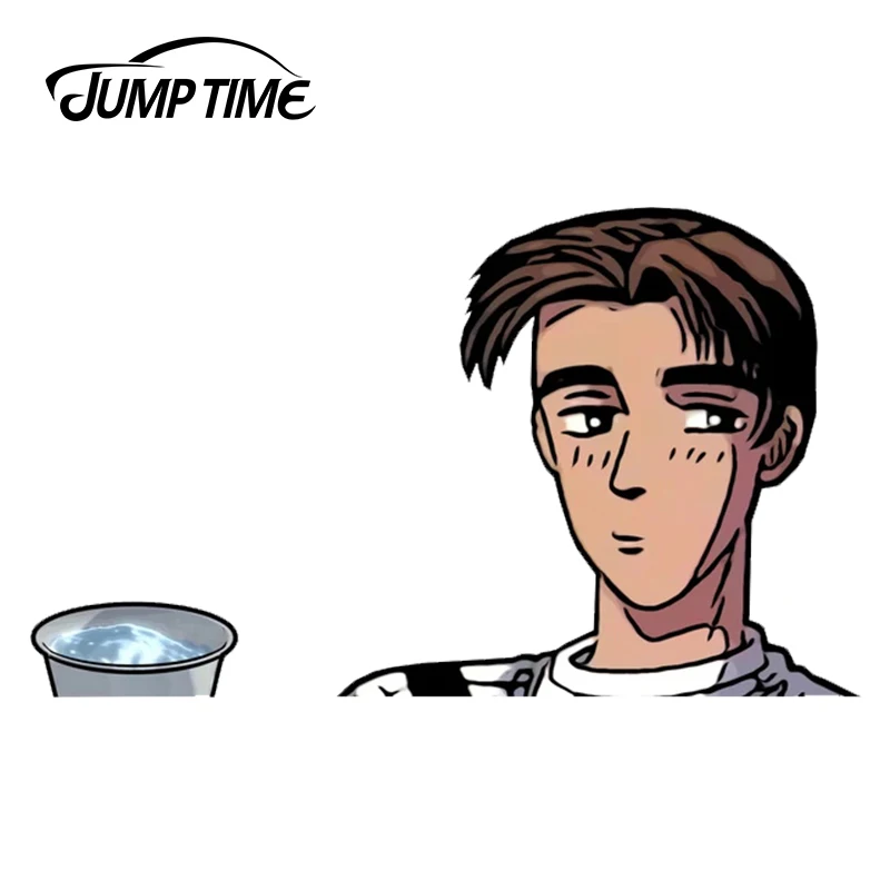 JumpTime 13 см x 7 для косплея Такуми с стакана воды стикер автомобиля бампер наклейка