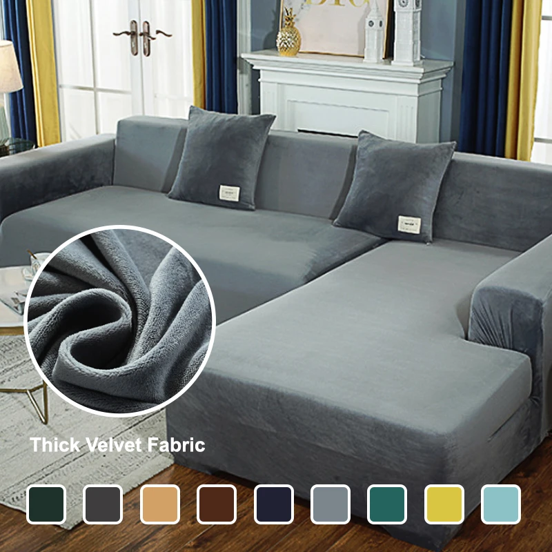 Solid Color Thick Elastic Sofa Cover Soft Elegant All-inclusive Velvet Luxury Pretty Decor Slipcover Couch Cover For Living Room
Solid Color Thick Elastic Sofa Cover Soft Elegant All-inclusive Velvet Luxury Pretty Decor Slipcover Couch Cover For Living Room