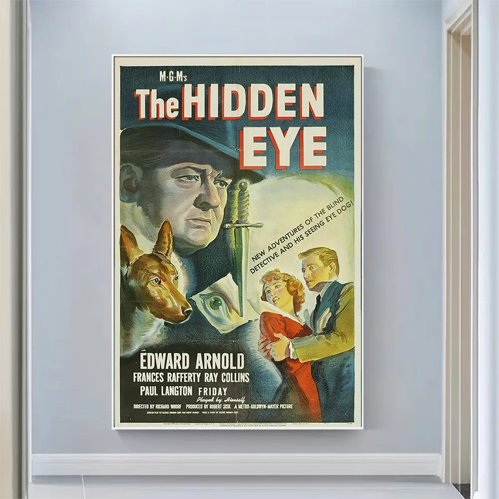 V2293 The Hidden Eye Vintage Classic Movie Wall Silk Cloth HD Poster Art Home Decoration Gift
V2293 The Hidden Eye Vintage Classic Movie Wall Silk Cloth HD Poster Art Home Decoration Gift