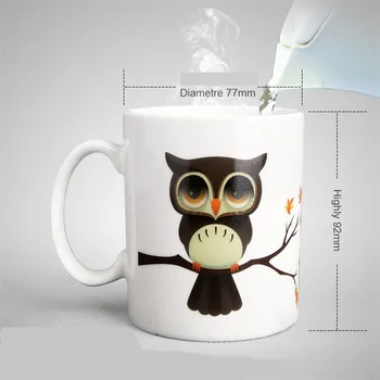 Ceramic Owl Mug Color Change Milk Coffee Cup New Creative Best Christmas Gift Funny Mugs Cute Ceramic Mug DD6MK
Ceramic Owl Mug Color Change Milk Coffee Cup New Creative Best Christmas Gift Funny Mugs Cute Ceramic Mug DD6MK
