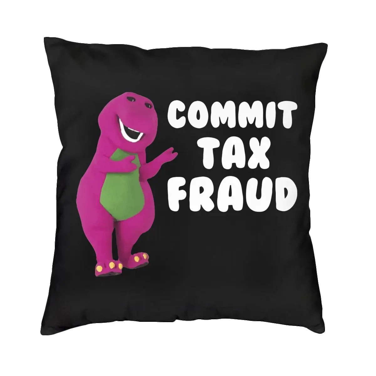 

Commit Tax Fraud Funny Pillowcase Printing Polyester Cushion Cover Decorations Throw Pillow Case Cover Seat Dropshipping 45X45cm