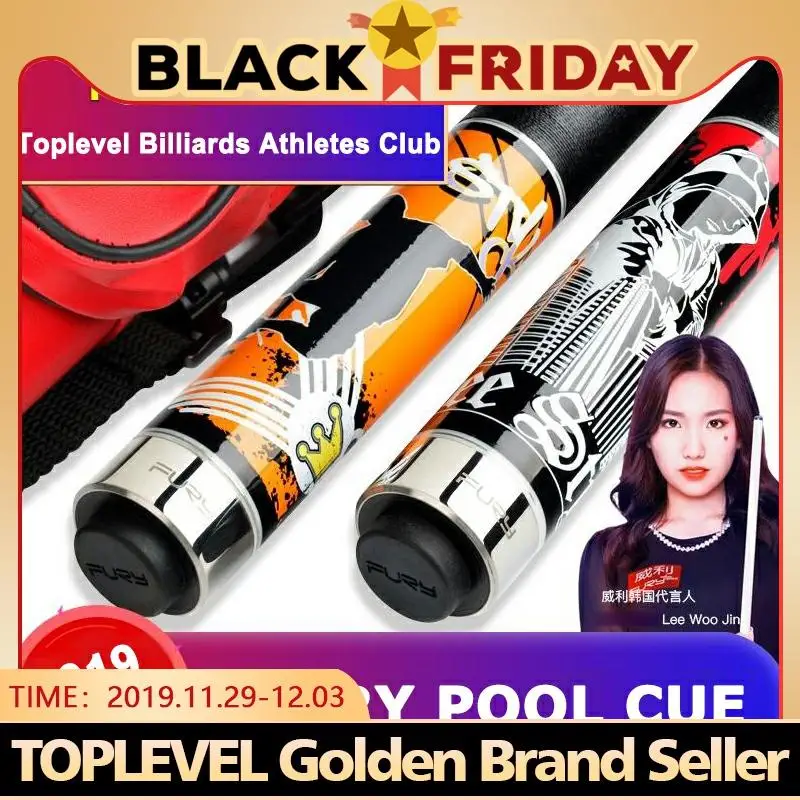 FURY SV 2-Piece Handmade Pool Cue Stick With Case Ergonomic Design Hardwood Canadian Maple Billiard Cue Kit 11.75mm 13mm Tips
FURY SV 2-Piece Handmade Pool Cue Stick With Case Ergonomic Design Hardwood Canadian Maple Billiard Cue Kit 11.75mm 13mm Tips