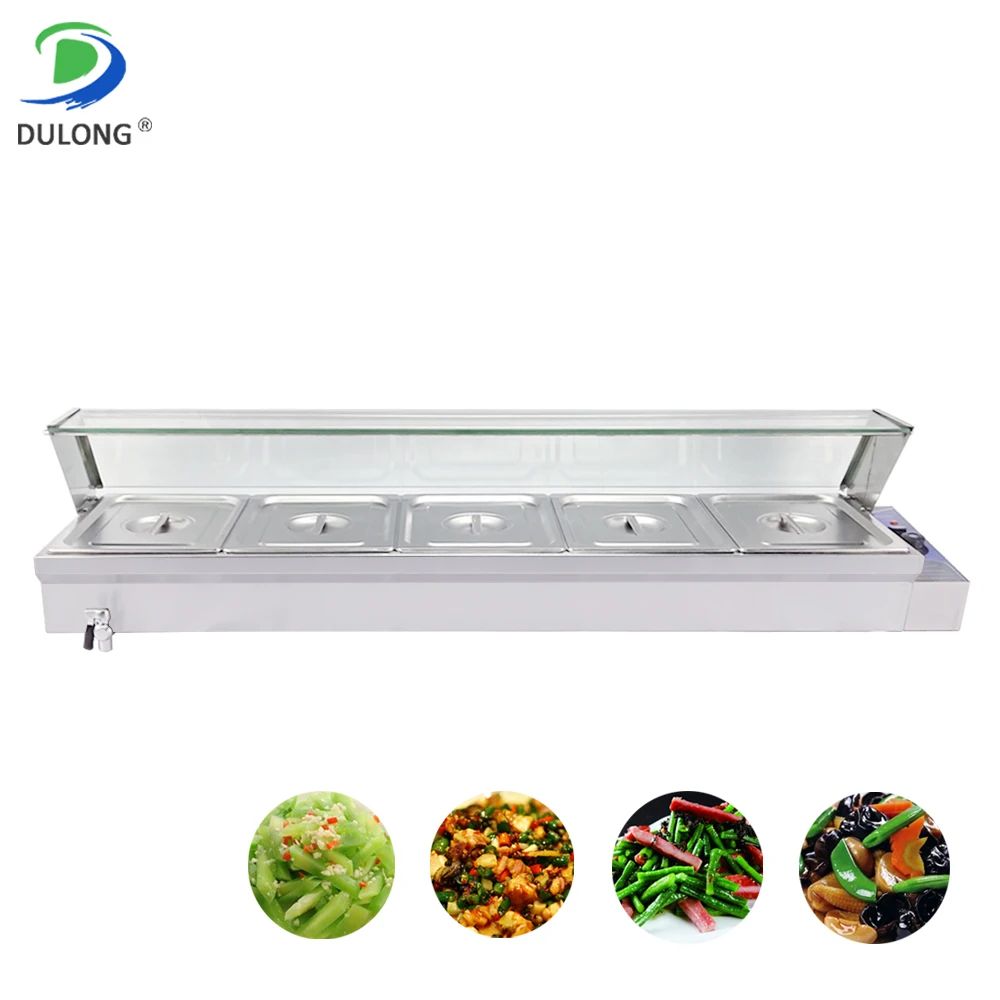 

Multi Food Processor Buffet Dish Food Steamer Bain Marie Catering Stainless Steel Soup Pans Chafing Dish Fast Food Restaurant