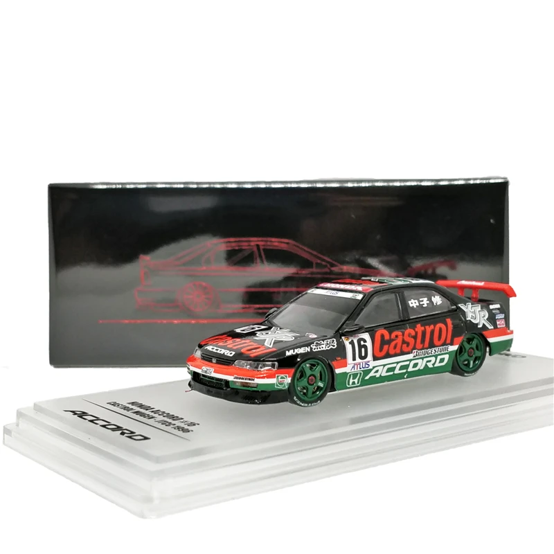 1:64 INNO64 HONDA ACCORD #16 MUGEN CASTROL JTCC 1996 Racing Diecast Model Car
1:64 INNO64 HONDA ACCORD #16 MUGEN CASTROL JTCC 1996 Racing Diecast Model Car