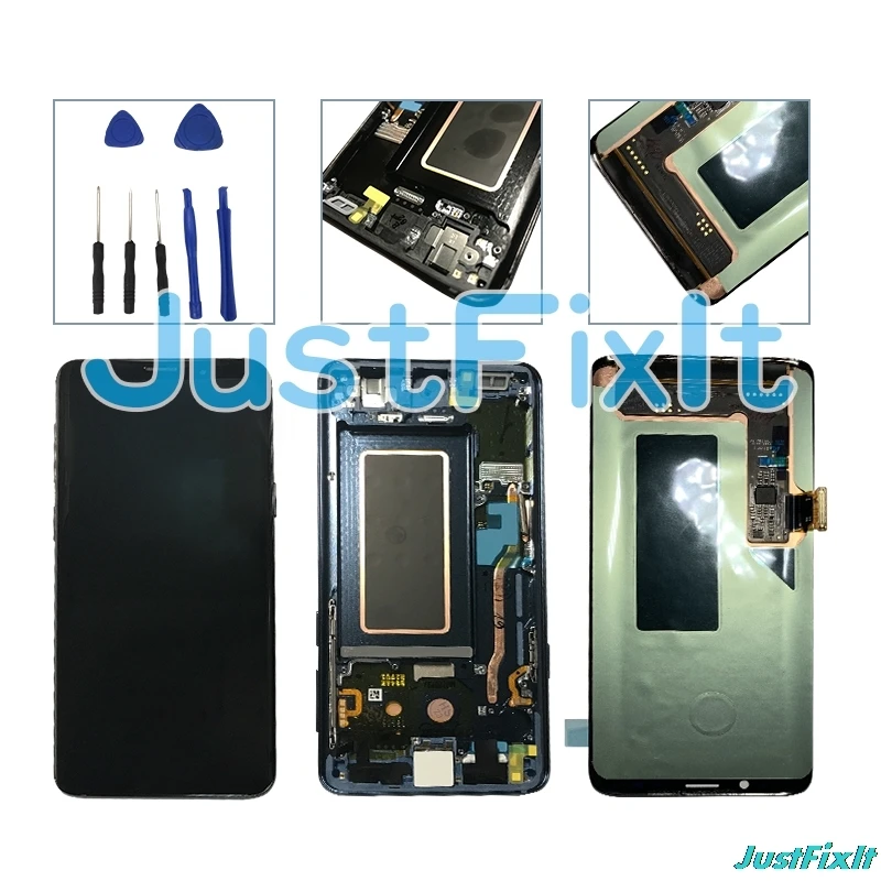 Original For Super Amoled Samsung Galaxy S9 S9 Plus G965 G960F Burn-in shdow LCD Display Touch Screen With Frame
Original For Super Amoled Samsung Galaxy S9 S9 Plus G965 G960F Burn-in shdow LCD Display Touch Screen With Frame