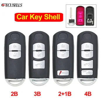 2/3/4 Buton Smart Remote Car Key Shell Case Red Hold With Emergency Key Uncut Blade for Mazda 3 6 Axela Atenza CX-3 CX-5
2/3/4 Buton Smart Remote Car Key Shell Case Red Hold With Emergency Key Uncut Blade for Mazda 3 6 Axela Atenza CX-3 CX-5
