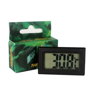 Mini Digital LCD Display Wireless Electronic Thermometer Reptile Box Temperature Detector Device C42
Mini Digital LCD Display Wireless Electronic Thermometer Reptile Box Temperature Detector Device C42