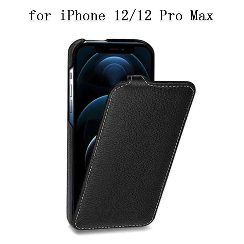 

New Genuine Leather Phone Carcasa for iPhone 15 Pro Max Case Flip Cover for iPhone 14/14 Pro Max Funda Skin iphone13promax coque