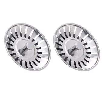 2pcs Sink Strainer Prime Durable Metal Sink Stopper Filter Waste Plug Sink Drain Sink Strainer for Home
2pcs Sink Strainer Prime Durable Metal Sink Stopper Filter Waste Plug Sink Drain Sink Strainer for Home