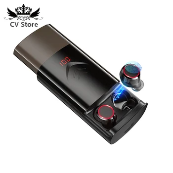 Sliding Cover Wireless Earbuds Bluetooth 5.0 Earphones 210H Playtime with 6000mAh Charging Case Power Bank TWS Bluetooth Earbuds
Sliding Cover Wireless Earbuds Bluetooth 5.0 Earphones 210H Playtime with 6000mAh Charging Case Power Bank TWS Bluetooth Earbuds
