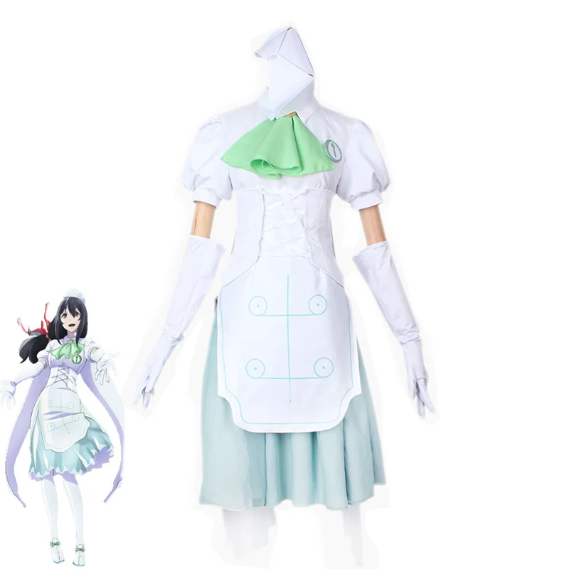 Anime Vivy Fluorite Eye's Song Grace Cosplay Costume White Nurse Uniforms Fancy Outfits Halloween Carnival Suits Custom Made
Anime Vivy Fluorite Eye's Song Grace Cosplay Costume White Nurse Uniforms Fancy Outfits Halloween Carnival Suits Custom Made