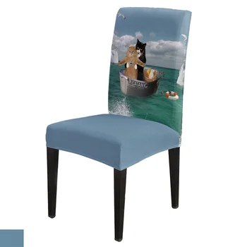 6/8Pcs Funny Cat Paint Bucket Cartoon Dining Chair Cover Spandex Elastic Chair Slipcover Case Stretch for Wedding Hotel Banquet
6/8Pcs Funny Cat Paint Bucket Cartoon Dining Chair Cover Spandex Elastic Chair Slipcover Case Stretch for Wedding Hotel Banquet