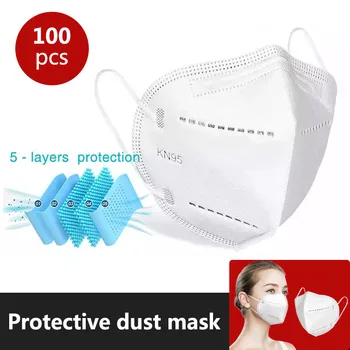 50/100Pcs Reusable Cotton KN95 Face Mask Respirator Ffp3 5-layer Anti-dust Filter Masks for Protection Unisex Cycling Mouth Cap
50/100Pcs Reusable Cotton KN95 Face Mask Respirator Ffp3 5-layer Anti-dust Filter Masks for Protection Unisex Cycling Mouth Cap