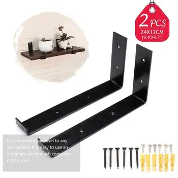 Wall Storage Rack Holding Triangle L-Shaped Bracket Invisible Support Frame