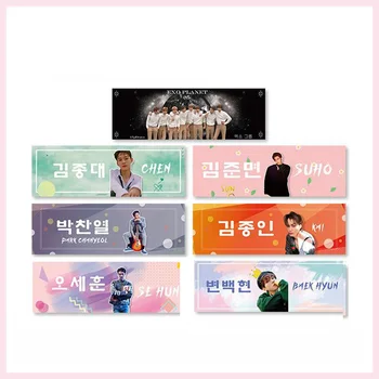 EXO BAEKHYUN CHEN CHANYEOL Non-woven Fabric Hand Banner New Album The War 
EXO BAEKHYUN CHEN CHANYEOL Non-woven Fabric Hand Banner New Album The War