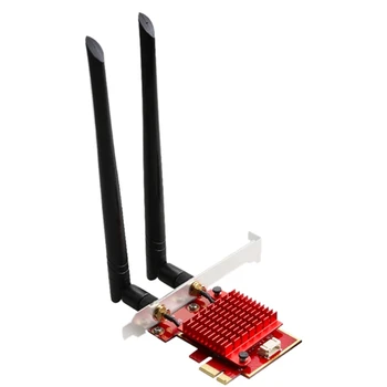 Wireless Network Card 3000M Wireless WiFi Network Card PCI-E Interface 2.4G/5GHz for Computer Games 
Wireless Network Card 3000M Wireless WiFi Network Card PCI-E Interface 2.4G/5GHz for Computer Games