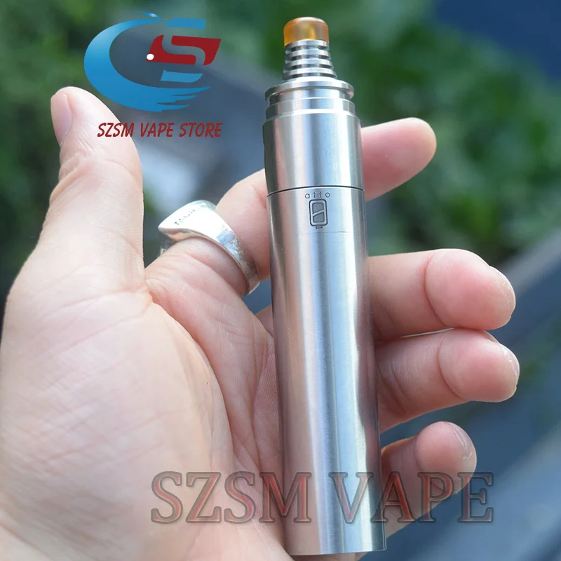 SXK Atto Mech Mod with Berserker V2 MTL RDA Tank 1.5ml RTA 316ss Styled 18350/18650 battery vape 22mm vaporizer vape
SXK Atto Mech Mod with Berserker V2 MTL RDA Tank 1.5ml RTA 316ss Styled 18350/18650 battery vape 22mm vaporizer vape