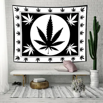 Simsant Black White Leaf Tapestry White Rasta Marijuana Leaf Art Wall Hanging Tapestries for Living Room Home Dorm Decor
Simsant Black White Leaf Tapestry White Rasta Marijuana Leaf Art Wall Hanging Tapestries for Living Room Home Dorm Decor