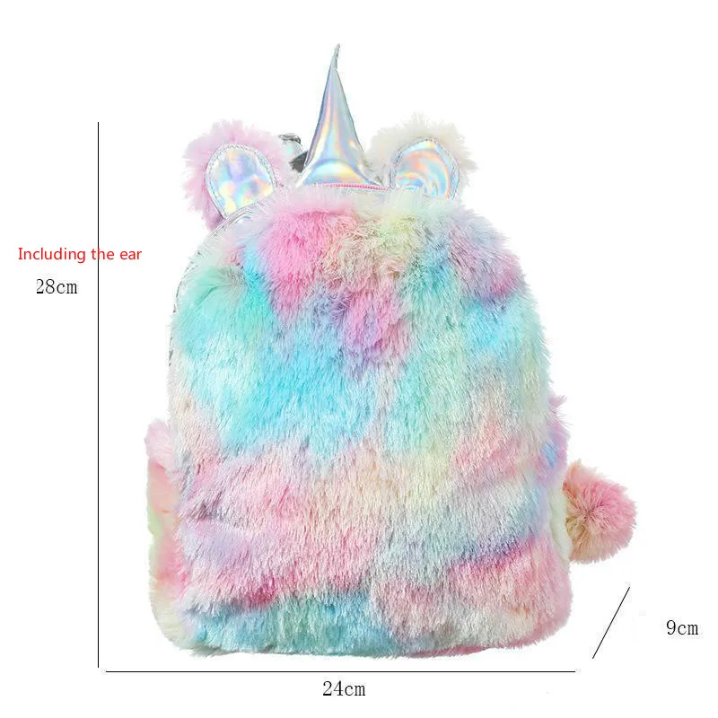 3D Cartoon school bags for teenage girls new women's backpack Plush cute kids bag unicorn children's backpack mochila escolar
3D Cartoon school bags for teenage girls new women's backpack Plush cute kids bag unicorn children's backpack mochila escolar