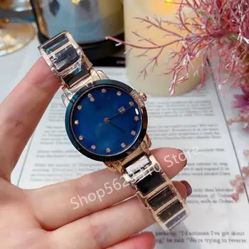 Gorgeous minimalist calendar watches zircon Quartz ceramic Wristwatch Steel Date clock Natural Mother of pearl Dial Watch 33mm
Gorgeous minimalist calendar watches zircon Quartz ceramic Wristwatch Steel Date clock Natural Mother of pearl Dial Watch 33mm