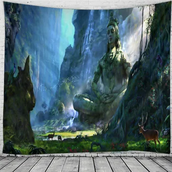 Forest Buddha 3D Print Wall Tapestry Tapestries Wall Hanging Flower Psychedelic Tapestry Wall Hanging Decor
Forest Buddha 3D Print Wall Tapestry Tapestries Wall Hanging Flower Psychedelic Tapestry Wall Hanging Decor