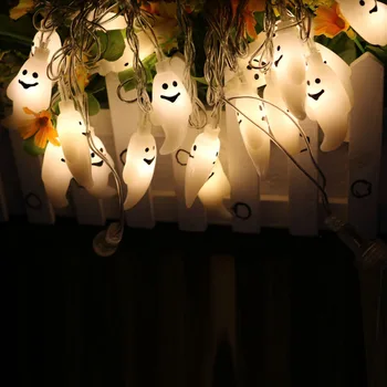 1.2M 10Leds Halloween Led String Light Ghost Decorative Lights Fairy LED Garland Outdoor Indoor Decoration Battery Powered
1.2M 10Leds Halloween Led String Light Ghost Decorative Lights Fairy LED Garland Outdoor Indoor Decoration Battery Powered