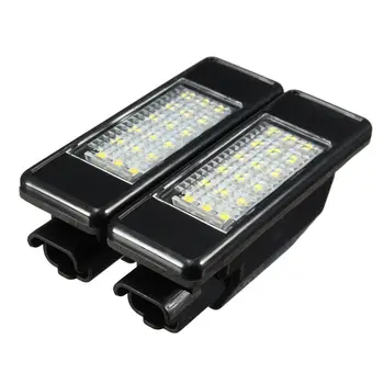 2pcs 18 LED Rear License Plate Light White Lamp Bright Lights Replacement For P-eugeot 1007 207 307 308 3008 406 407 508 607
2pcs 18 LED Rear License Plate Light White Lamp Bright Lights Replacement For P-eugeot 1007 207 307 308 3008 406 407 508 607
