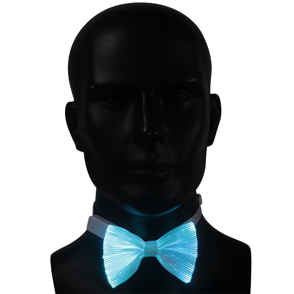 Light Up Bow Tie 7 Glow Colors LED Bow Ties USB Rechargeable White Fiber Optic Glow Neck Tie Christmas New Year Halloween
Light Up Bow Tie 7 Glow Colors LED Bow Ties USB Rechargeable White Fiber Optic Glow Neck Tie Christmas New Year Halloween