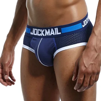 JOCKMAIL Men's Briefs New Cotton Letter Stitching Mesh Multicolor Sports Ropa Interior Hombre Gay Lingerie Porno
JOCKMAIL Men's Briefs New Cotton Letter Stitching Mesh Multicolor Sports Ropa Interior Hombre Gay Lingerie Porno