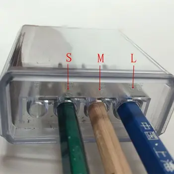 Multifunctional 4 Holes Charcoal Pencil Sharpener Long Core Lead Drawing Art Manual Sketching Drawing Supplies
Multifunctional 4 Holes Charcoal Pencil Sharpener Long Core Lead Drawing Art Manual Sketching Drawing Supplies