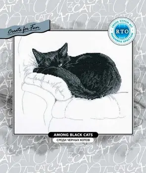 HH Counted Cross Stitch Kit Cross stitch RS cotton with cross stitch Black Cat on RTO M668 Sofa
HH Counted Cross Stitch Kit Cross stitch RS cotton with cross stitch Black Cat on RTO M668 Sofa