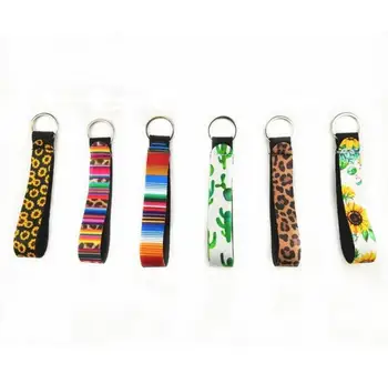 6PCS Neoprene Wristlet Keychain Hand Wrist Lanyard Key Tags Chain Holder Strap Split Cute Convenient Ring for Girls Women
6PCS Neoprene Wristlet Keychain Hand Wrist Lanyard Key Tags Chain Holder Strap Split Cute Convenient Ring for Girls Women