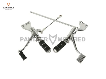 Chrome Motorcycle Forward Controls Complete Kit Brake & Shift Levers Linkage case for Harley Sportster 883 1200 XL 2014-2017
Chrome Motorcycle Forward Controls Complete Kit Brake & Shift Levers Linkage case for Harley Sportster 883 1200 XL 2014-2017