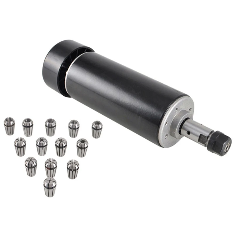 Spindle 0.5Kw Dc Motor Air Cooled Spindle Motor Dc 0-100V Cnc Wood Router Bit Er11 Collet Chuck for Engraver Milling Machine
Spindle 0.5Kw Dc Motor Air Cooled Spindle Motor Dc 0-100V Cnc Wood Router Bit Er11 Collet Chuck for Engraver Milling Machine