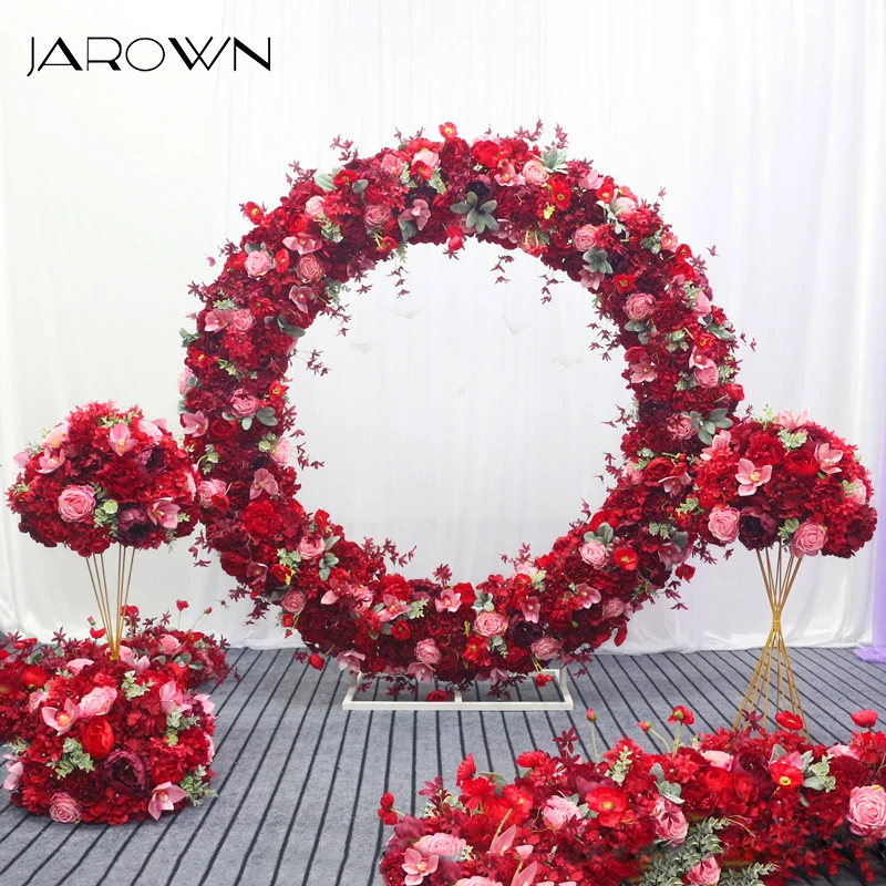 JAROWN Custom Wedding Artificial Rose Hydrangea Garland Set Wedding Background Decoration Flower Ball Arch Home Party Decor
JAROWN Custom Wedding Artificial Rose Hydrangea Garland Set Wedding Background Decoration Flower Ball Arch Home Party Decor