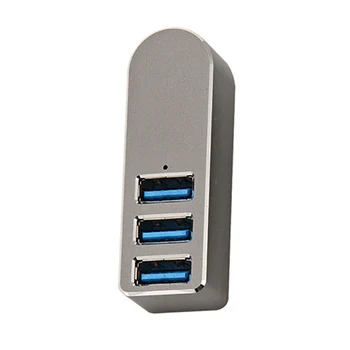 High Speed 3 Ports USB HUB 3.0 USB Splitter Adapter for Notebook/Tablet Computer PC Peripherals
High Speed 3 Ports USB HUB 3.0 USB Splitter Adapter for Notebook/Tablet Computer PC Peripherals