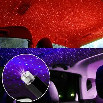 USB Car Interior Atmosphere Star Sky Lamp Ambient Light LED Projector Blue/Red
USB Car Interior Atmosphere Star Sky Lamp Ambient Light LED Projector Blue/Red