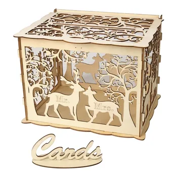Hollow Design DIY Wedding Card Box With Card Sign Gift Card Holder For Reception Baby Shower Wedding Anniversary Party Decoratio
Hollow Design DIY Wedding Card Box With Card Sign Gift Card Holder For Reception Baby Shower Wedding Anniversary Party Decoratio