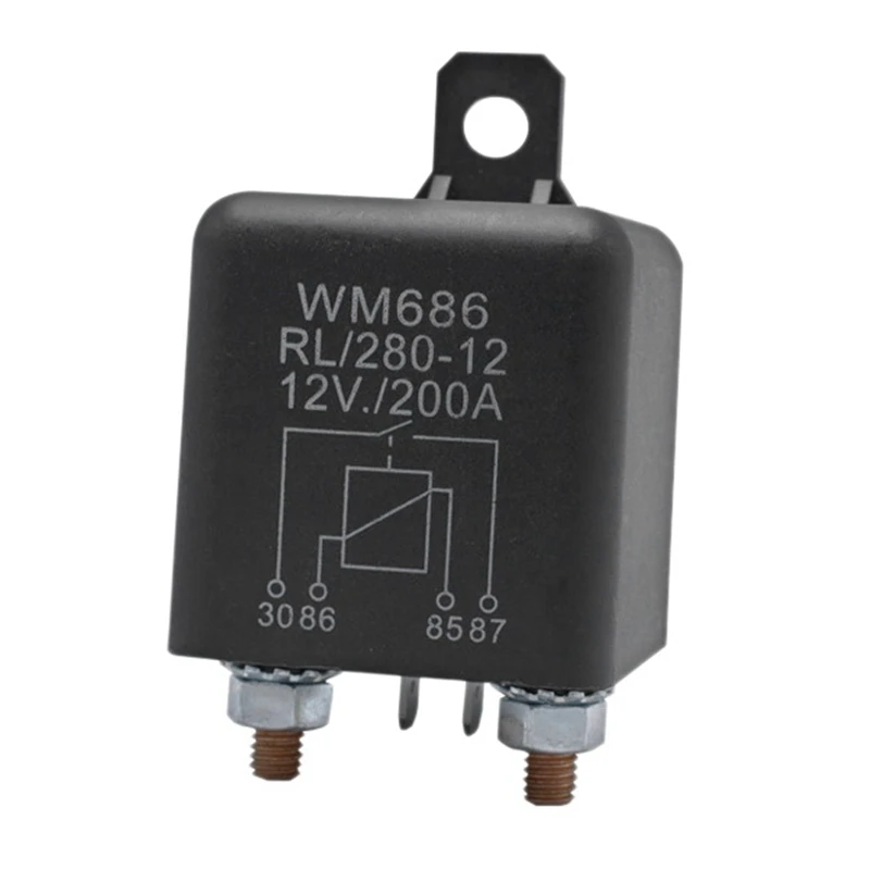 Реле изолятора аккумулятора 12 в 4-Pin WM686 реле включения/выключения автомобиля