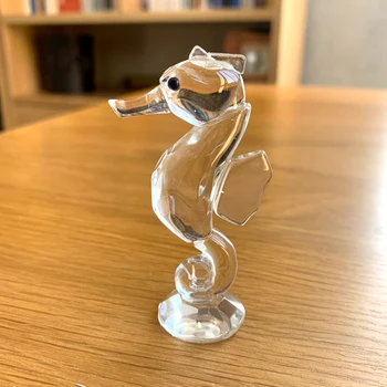 Clear Crystal Cute Seahorse Figurines Crystal Craft Ornament Glass Sea Animal Paperweight Collection Home Table Decor Xmas Gift
Clear Crystal Cute Seahorse Figurines Crystal Craft Ornament Glass Sea Animal Paperweight Collection Home Table Decor Xmas Gift