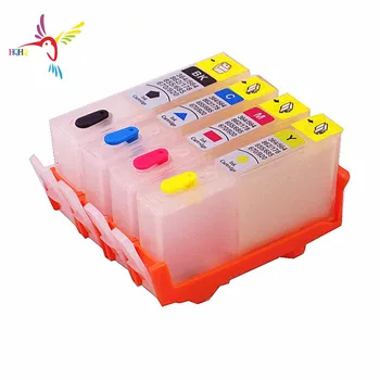 

4pcs/Set Refill Ink Cartridge 670 920 With Permanent Chip for HP Officejet 6000 6500 6500A 7000 7500 7500A Printers