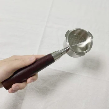 Bottomless Portafilter Intelligent Dosing Ring Brewing Bowl Basket Coffee Powder Barista Tool for EC680/EC685 51mm Diameter 
Bottomless Portafilter Intelligent Dosing Ring Brewing Bowl Basket Coffee Powder Barista Tool for EC680/EC685 51mm Diameter