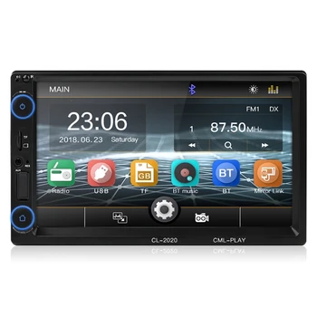 2 Din Car Multimedia Player Car Radio Bluetooth Mirrorlink 2Din Hd Press Radio Mp5 Player Usb Audio Stereo Cl-2020
2 Din Car Multimedia Player Car Radio Bluetooth Mirrorlink 2Din Hd Press Radio Mp5 Player Usb Audio Stereo Cl-2020