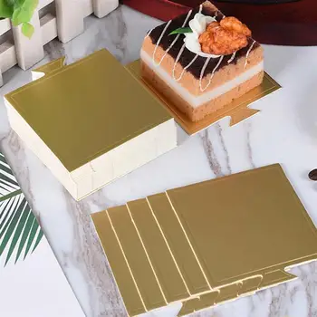 100pcs Small Square Mousse Mats Paper Cake Serving Base Disposable Cupcake Tray
100pcs Small Square Mousse Mats Paper Cake Serving Base Disposable Cupcake Tray
