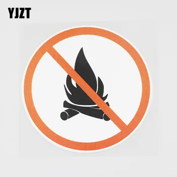 YJZT 12.3CMX12.3CM No Fire Is Allowed Here PVC Decal Car Sticker Circular Outline 11B-0026
YJZT 12.3CMX12.3CM No Fire Is Allowed Here PVC Decal Car Sticker Circular Outline 11B-0026