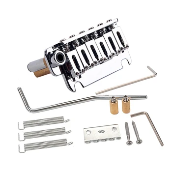 6-string Saddle Tremolo Bridge Locking System for ST Electric Guitar with Tremolo Arm Mounting Screws Guitar Accessories
6-string Saddle Tremolo Bridge Locking System for ST Electric Guitar with Tremolo Arm Mounting Screws Guitar Accessories