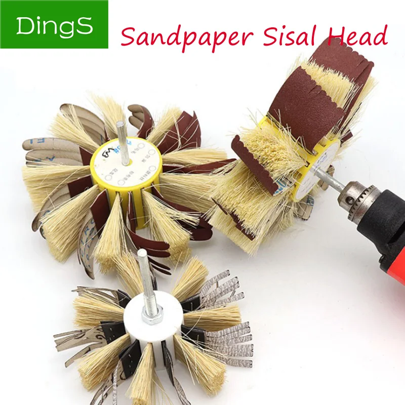 1pcs 6"/150mm Abrasive Disc Sandpaper Sisal Emery Cloth Bristle Grinding Buffing Brush Polishing Wheel for Wood Primer Sanding
1pcs 6"/150mm Abrasive Disc Sandpaper Sisal Emery Cloth Bristle Grinding Buffing Brush Polishing Wheel for Wood Primer Sanding